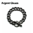 ArgentGleam アージェントグリーム シルバー925 ブレスレット SKULL & BONES Bracelet AB-485 ブランド ARGENT ...