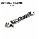 ArgentGleam Classic アージェントグリームクラシック シルバー925 キーホルダー Mixed Square Keychain Medium ...