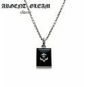 ArgentGleam Classic アージェントグリームクラシック シルバー925 ネックレス Square Onyx Necklace Lily AGN-085 ブランド ARGENT GLEAM アクセサリー(4)