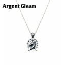 ArgentGleam アージェントグリーム シルバー925 ネックレス LUCKY HORSESHOE Necklace Horse Silver AN-45...