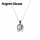 ArgentGleam アージェントグリーム シルバー925 ネックレス LUCKY HORSESHOE Necklace Thunder Silver AN-...