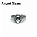 ArgentGleam アージェントグリーム シルバー925 リング 指輪 スカル シルバー AR-286 ブランド ARGENT GLEAM アクセサリー