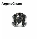 ArgentGleam アージェントグリーム シルバー925 リング 指輪 LUCKY HORSESHOE Ring Thunder Silver AR-393...