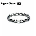 ArgentGleam LT アージェントグリーム LT シルバー925 ブレスレット Pyramid Chain Bracelet LTB-040 ブランド ...