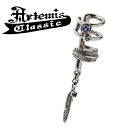 アルテミスクラシック フェザーイヤカフ 片耳分 Artemis Classic イヤーカフ メンズ レディース シルバー925 羽根 翼 アクアマリン ブルートパーズ ミスティックトパーズ イヤカフ フェザー ノンホール 男性 女性 ブランド プレゼント 彼氏 かっこいい イヤークリップ