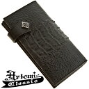 アルテミスクラシック 本革クロコダイルロングウォレット Artemis Classic アルテミスクラッシック Felice Collection ウォレット メンズ メンズウォレット 財布 男性 長財布 男性用財布 ブランド プレゼント 人気 彼氏 おしゃれ(4)