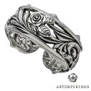 アルテミスキングス Artemis Kings ローズカフリング 9号〜21号 フリーサイズ AKR0060 リング 指輪 シルバー925 シルバー メンズ メ...