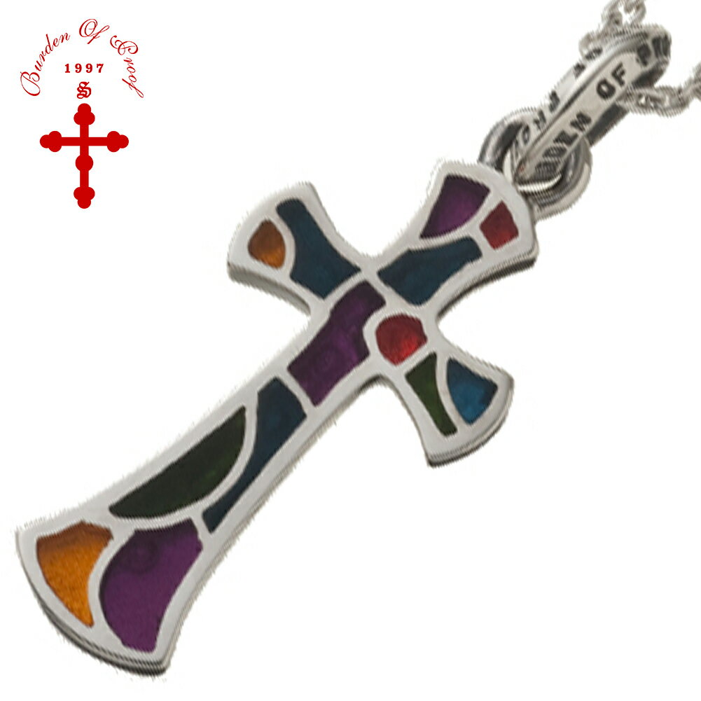 BURDEN OF PROOF チャーチ クロス ペンダントトップ チェーンなし ペンダント トップ ヘッド シルバー ..