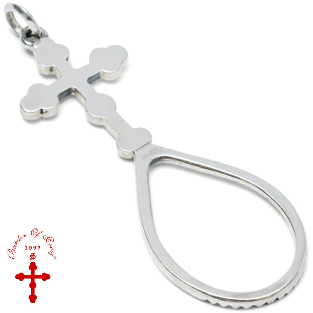 BURDEN OF PROOF タンクリーナー (B) クロス SV シルバー 925 舌 クリーナー 舌磨き 舌ブラシ 金属 シルバー製 銀製 スクレーパー 口臭予防 口臭対策 舌苔除去 舌クリーナー タンスクレーパー タングスクレーパー 面白 グッズ メンズ 男性 プレゼント 人気 おしゃれ