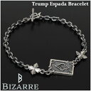 BIZARRE トランプエスパーダ シルバーブレスレット ビザール メンズ レディース ブレス メンズブレスレット ブランド 原宿系 きれいめ ビジュアル系 ハ...