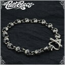RAT RACE ラットレース オール スカル スペード ボーン リンク ブレスレット ドクロ 髑髏 ミニ タイニー Tバー シルバー シルバーアクセサリー メ...