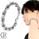 GRANER ステンレス ダブルスクリュー チェーン ブレスレット 金属アレルギー対応 アレルギーフリーアクセサリー アレルギーフリー 肌に優しい デリケート肌...