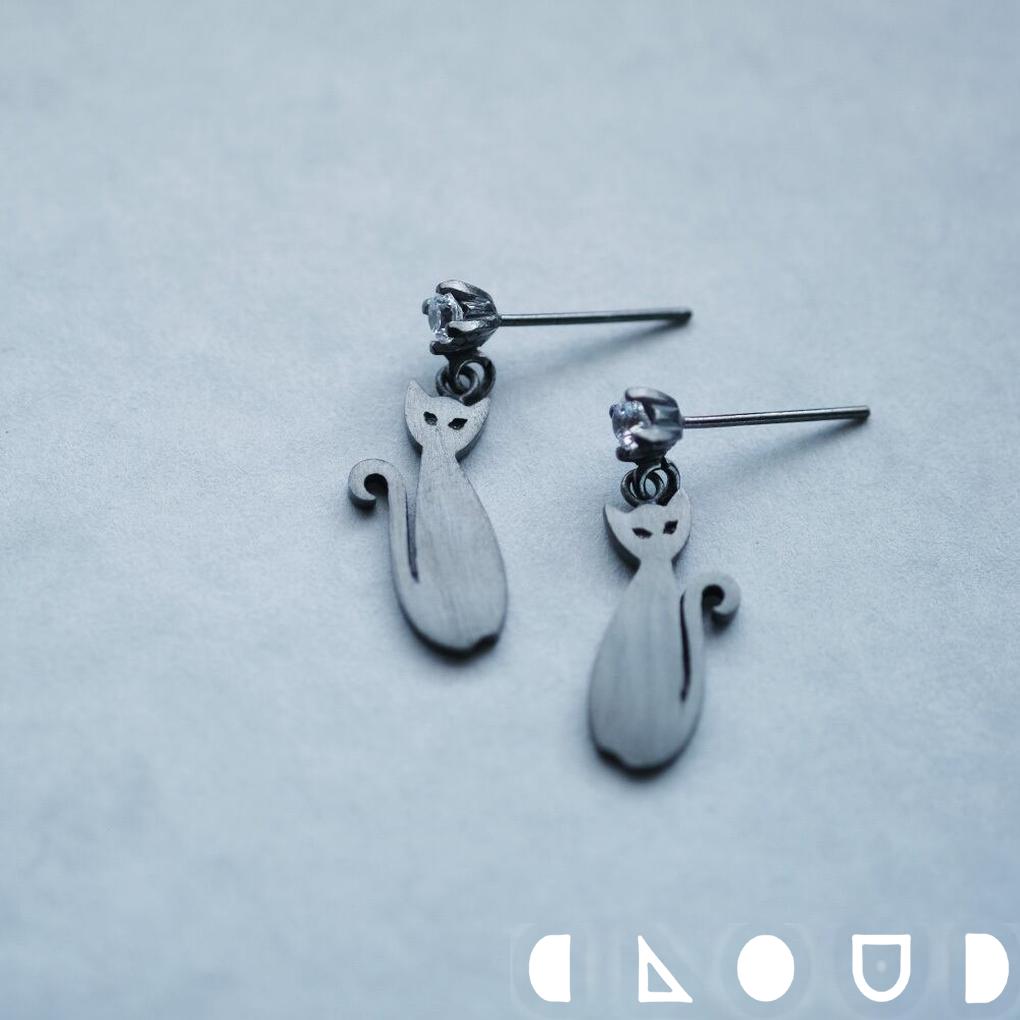 Cloud Jewely Black Ĥ ǭ ԥ С925 饦ɥ奨꡼ ֥åƥ  ԥ 륳˥ ǭ...