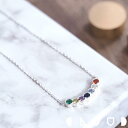 Cloud Jewely Rainbow 虹のアーチ ネックレス シルバー925 クラウドジュエリー 合成サファイア シルバー925 セント アクセント ブック型 ガーネット ペンダント ファイア 華やか ブック ドット ネット ピンク マリン ネックレス エメラルド ジルコニア アクア シルバー
