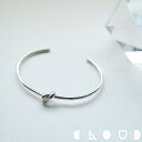 Cloud Jewely 結び バングル シルバー925 クラウドジュエリー 重ね付け シンプル ブレスレット ボリューム感 バングル ボリューム シルバー92...