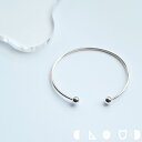 Cloud Jewely 2way ボール バングル シルバー925 クラウドジュエリー 立体 ブレスレット おすすめ 重ね付け シルバー925 立体的 バング...