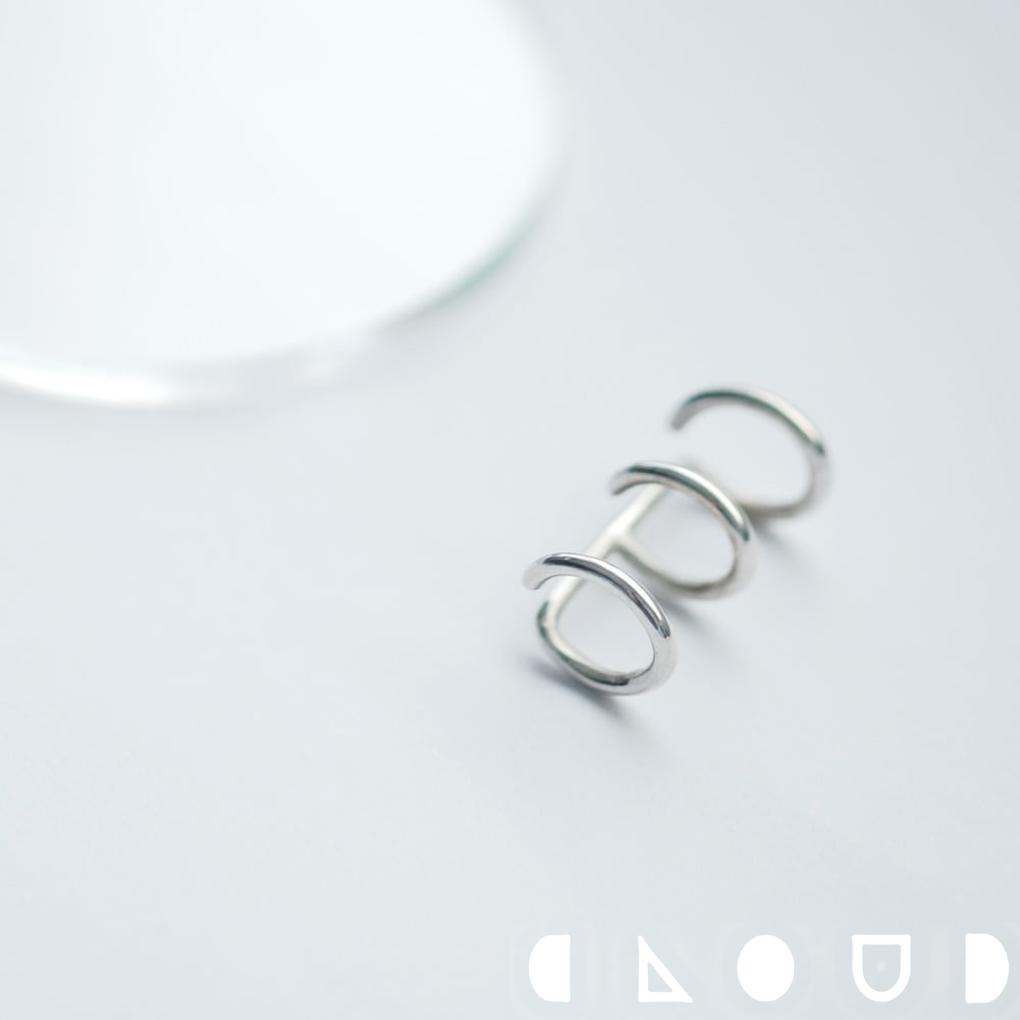 Cloud Jewely 3Ϣ 䡼 С925 饦ɥ奨꡼  С  ͥݥ С925 ԥ Ťդ 䡼...