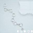 Cloud Jewlry リング チェーン ブレスレット シルバー925 クラウドジュエリー リング シルバー チェーン チェーンブレス 重ね付け ブレスレット オーバル チェーンブレスレット ジュエリー バングル ラウンド オーバル型 ミニマルなデザイン シルバー925 ボックス付