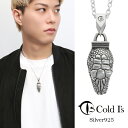 Cold I's モルカンパイソン ヘッド ペンダントトップ ネックレス シルバー925 シルバーアクセサリー ヘビ 蛇 スネーク パイソン ボア 爬虫類 は虫...