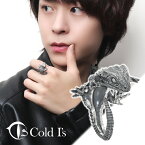 Cold I's アカメカブトトカゲ 巻きつき リング 9〜23号 シルバー925 指輪 シルバーアクセサリー カブトトカゲ キノボリトカゲ科 アガマ科 トカゲ 爬虫類 は虫類 ドラゴン リアル メンズ レディース 男性 女性 彼氏 彼女 夫 妻 誕生日 記念日 記念 プレゼント ブランド