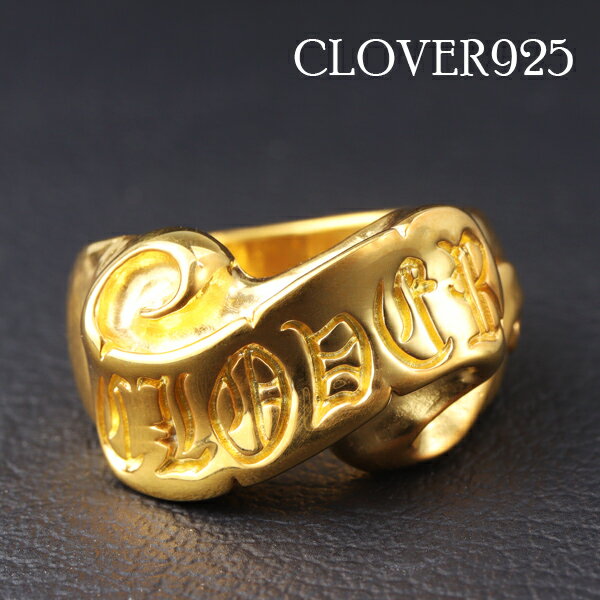 Clover925ゴールドリボンリ...