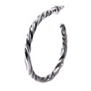 DEAL DESIGN ディールデザイン RT:LARGE HOOP シルバー フープピアス 1P 片耳用 ラージ シルバーピアス フープ ピアス シルバー95...
