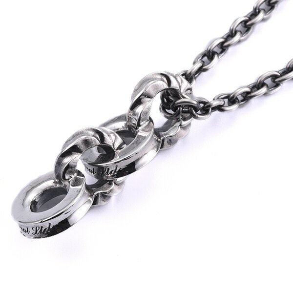 DEAL DESIGN ディールデザイン RT: INFINITY TOP DOUBLE ペンダントトップ チェーンなし シルバー ペン..