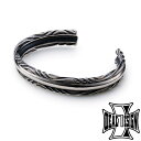 DEAL DESIGN ディールデザイン RT FORK LINE BANGLE バングル 腕輪 ブレスレット シルバー925 メンズ 重厚 腕元 バングル ラ...