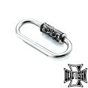 DEAL DESIGN ディールデザイン スクリューカラビナ カラビナ グッズ ギミック カラビナ ロック 彫刻 スクリュー ローラー