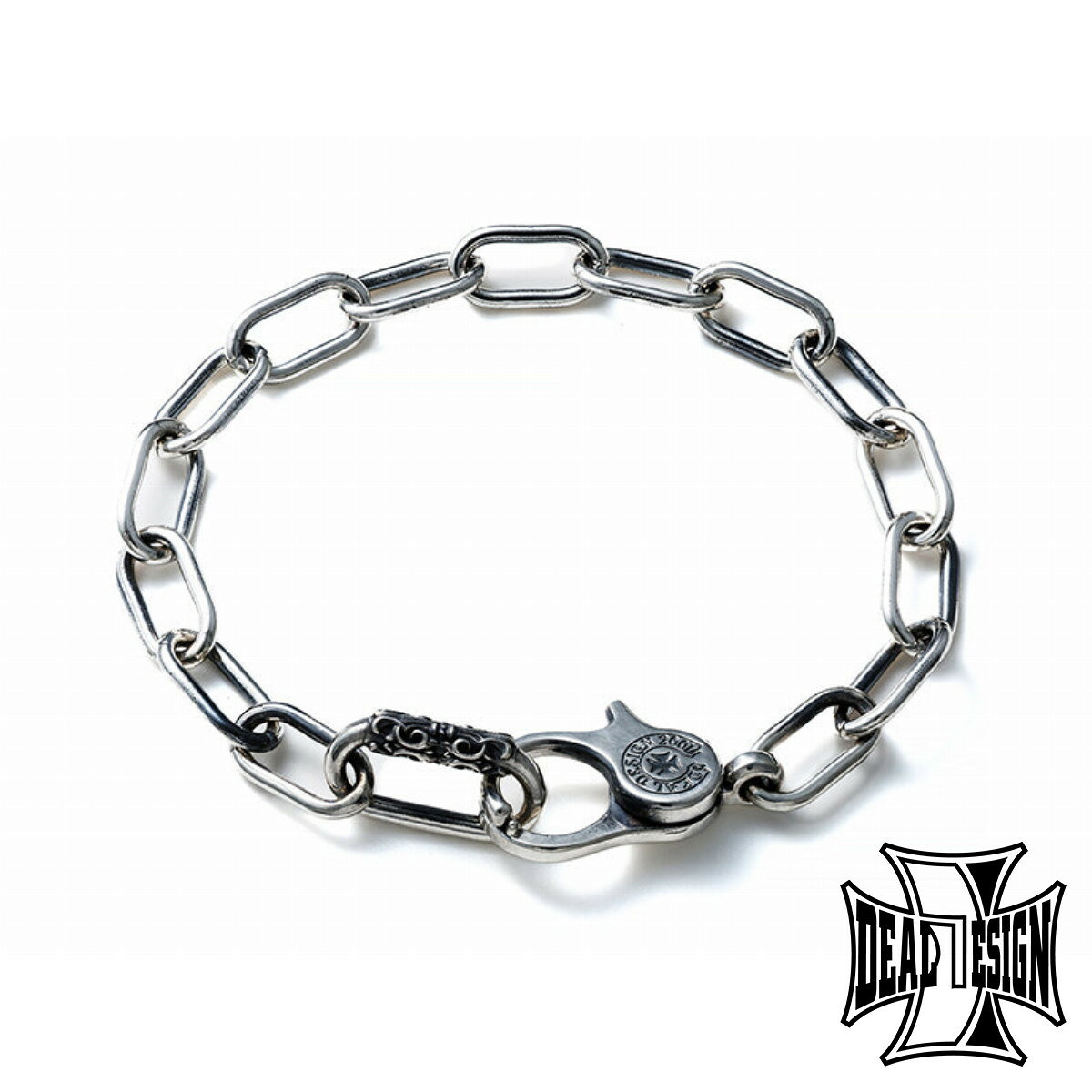 DEAL DESIGN ディールデザイン ペーパークリップブレス ブレスレット シルバーブレス 腕輪 シルバー925 シルバーアクセサリー 銀 SV925 スターリングシルバー ロック バイカー 老舗ブランド 有名ブランド 人気 メンズアクセサリー レディースアクセサリー 男性 女性