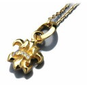 DEAL DESIGN ディールデザイン TINY LILY TOP 18K ペンダント DEAL LTD メンズアクセサリー ロック ギフト 10金 K10 ゴールドアクセサリー シルバーペンダント ネックレス ペンダントトップ 首飾り バイカー 老舗ブランド 有名ブランド 人気 アクセサリー プレゼント