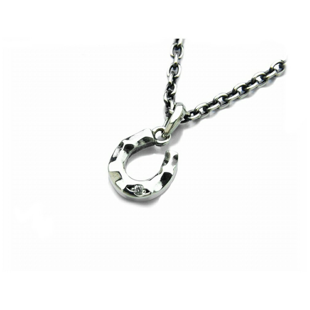 DEAL DESIGN ディールデザイン SILK CUT HORSE SHOE SV ペンダント 