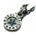 DEAL DESIGN ディールデザイン ファットコイン スター ペンダント メンズアクセサリー ロック ギフト シルバー925 シルバーアクセサリー 銀 SV...