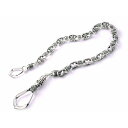 DEAL DESIGN ディールデザイン オーバルファング ナロー ウォレットチェーン メンズアクセサリー レディースアクセサリー ギフト ペア シルバー925 シルバーアクセサリー 銀 SV925 スターリングシルバー 財布 フック 腰回り ウエスト お揃い カップル ロック バイカー