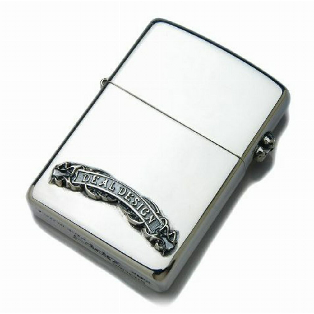 DEAL DESIGN ディールデザイン スターリングシルバーZIPPO ライター メンズアクセサリー ロック ギフト シルバー925 シルバーアクセサリー 銀...