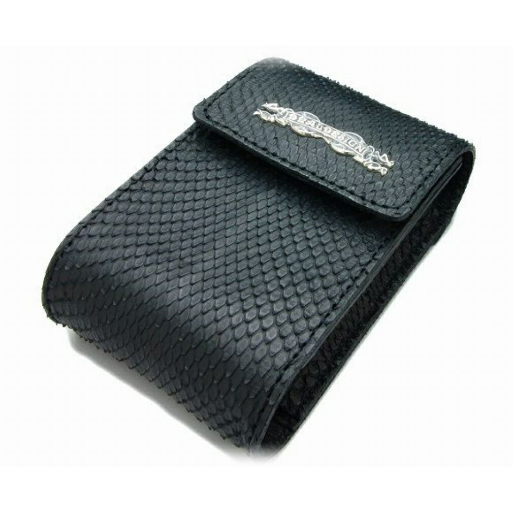 DEAL DESIGN ディールデザイン マルチボックス(パイソン) タバコケース 本革 煙草ケース ギフト シルバー925 シルバーアクセサリー 銀 SV92...