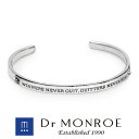 Dr MONROE ドクターモンロー メッセージプレートバングル プレート 板 メカ メカニカル 機械 マシン ビス 英語 英字 英文 メッセージ ブランド シ...