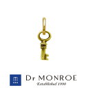Dr MONROE ドクターモンロー K10キーチャーム 鍵 錠前 南京錠 ブランド 10金 K10 10K イエローゴールド ペンダントトップ ゴールドペンダ...