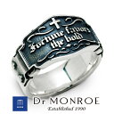 Dr MONROE ドクターモンロー メッセージリング 英語 英字 英文 メッセージ プレート 板 ブランド シルバーアクセサリー シルバー925 シルバー ス...