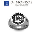 Dr MONROE ドクターモンロー シーリング スタンプ リング スモール 7号〜17号 印台 シグネット シルバー シルバーリング 印台リング 指輪 イニシャル アルファベット 数字 カスタム セミオーダー シルバー925 メンズ レディース ブランド 人気 おしゃれ ギフト(4)