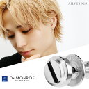 Dr MONROE ドクターモンロー マイナス ネジ ピアス 1P 片耳用 ネジピアス 螺子 機械 メカニック シルバーピアス スタッドピアス シルバー ブランド シルバーアクセサリー シルバー925 ロック スチームパンク シンプル メンズ レディース おしゃれ かっこいい プレゼント 人気