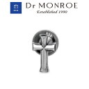 Dr MONROE ドクターモンロー クロス ピアス 1P 片耳用 十字架 シルバーピアス クロスピアス スタイリッシュ シンプル スタッドピアス シルバー ブ...