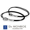 Dr MONROE ドクターモンロー レザーコードブレスレット 英語 英字 英文 メッセージ プレート 板 メカ メカニカル 機械 マシン ビス ブランド シル...