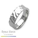 Dr MONROE ドクターモンロー シンクノート シルバー ウェーブリング 幅6.9mm 指輪 9〜19号 シルバー シルバー925 ブランド メンズ 男性 ...