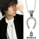 REGALIA ホースシュー Guardian of the King シルバー ネックレス ペンダント ブランド レガリア シルバー925 馬蹄 蹄鉄 中世 お守り 英字 シンプル メンズ 上品 大人 きれいめ 男性 彼氏 シルバーネックレス メンズネックレス 誕生日 プレゼント 人気 おしゃれ(4)