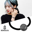 REGALIA ロイヤル クレスト シルバー コンチョ ヘアゴム ブレスレット ヘア ゴム 腕輪 ブレス 2way ハープ レディースブレスレット レディース ...