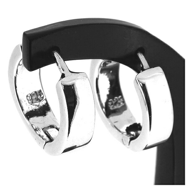 プレーン フープピアス 2P 両耳用 シンプル ピアス イヤリング シルバー925 銀 シルバーアクセサリー メンズ レディース 男性 女性 アクセサリー ギフト プレゼント おしゃれ