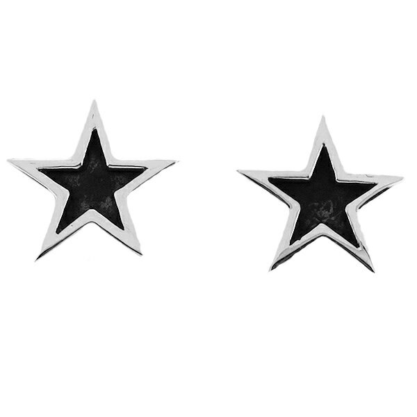 スター スタッズピアス 2P 両耳用 星 ピアス イヤリング シルバー925 銀 シルバーアクセサリー メンズ レディース 男性 女性 アクセサリー ギフト プレゼント おしゃれ