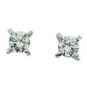 一粒 スタッズピアス 2P 両耳用 ロジウム加工 スワロフスキー クリスタル 爪 ピアス イヤリング シルバー925 銀 シルバーアクセサリー メンズ レディース 男性 女性 アクセサリー ギフト プレゼント おしゃれ