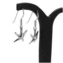 ヒトデ フックピアス 2P 両耳用 ハワイアン マリン ピアス イヤリング シルバー925 銀 シルバーアクセサリー メンズ レディース 男性 女性 アクセサリ...